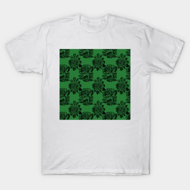 Green Pattern T-Shirt by Hastag Pos